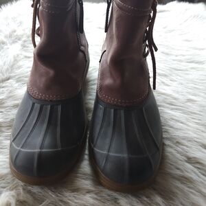Sperry Two-Tone Leather Duck Boots